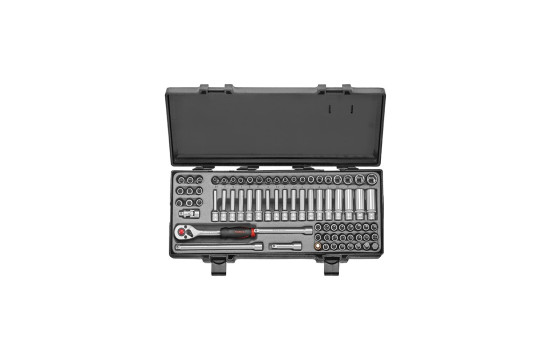 Force 74-piece socket combination set