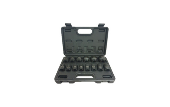 Impact socket set 1/2 connection 10-32 mm