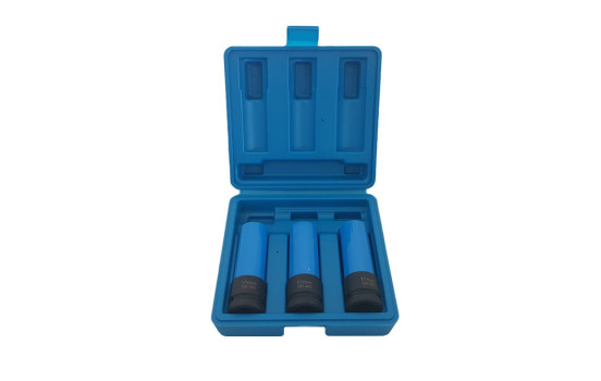 Impact socket set 3 x 17mm