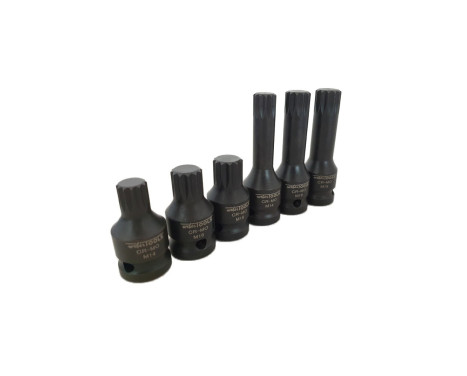 Spline sockets M14, M16 & M18 long and short, Image 4