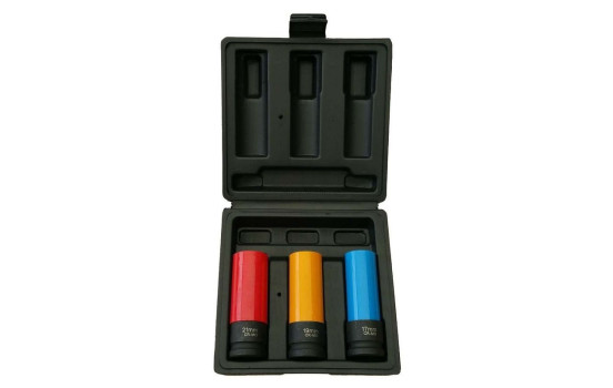 Wheel bolt impact socket set, Image 2
