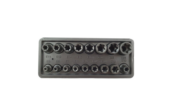 3/8'' & 1/2'' Impact socket set E-Torx, Image 3
