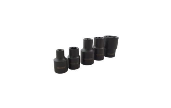 3/8'' & 1/2'' Impact socket set E-Torx, Image 4