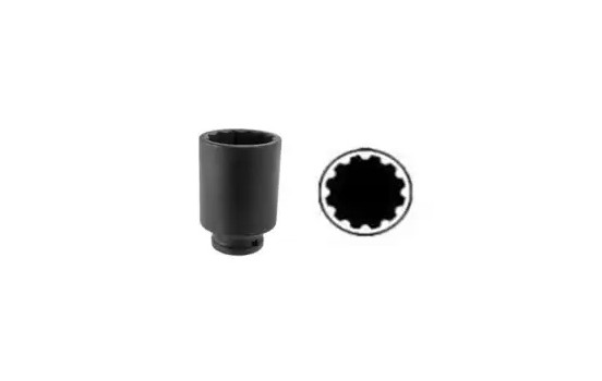 Force Power socket long 1/2" (12-sided): 38mm