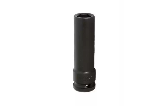 Force Power socket thin wall long 6-sided 1/2": 22mm