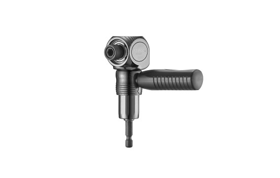 Angle driver drill tool with quick release