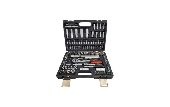 108 piece 1/4 & 1/2 socket set, Image 2