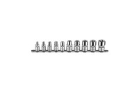 10pc Star socket set