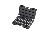 20pc 1/2" Hex socket bit set