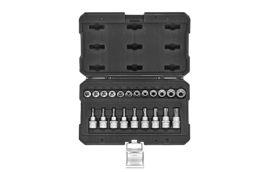3/8" Socket set Torx 21 pieces