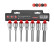 7pc 1/2" DR. Hex socket bit set (100mmL)