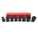 8pc 3/8" Impact socket set