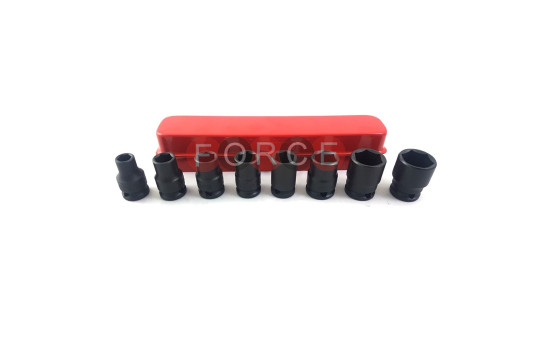 8pc 3/8" Impact socket set