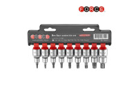 9pc 1/2" DR. Star socket bit set