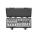 Force 1/2" Bit socket set Multi-tooth 17 pieces