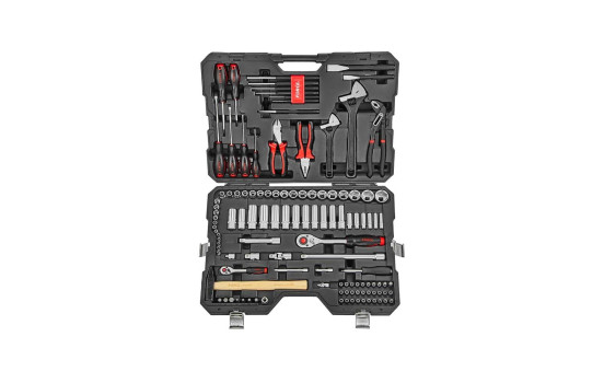 Force 1/4" & 1/2" Combination Set 118 pieces
