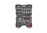 Force 1/4" & 1/2" Combination Socket Set 131 pieces
