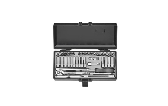 Force 2402 1/4 Socket Set 6-sided 40 pieces