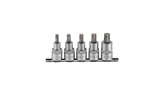 Force 4051 1/2 Bit socket set Torx 5 pieces