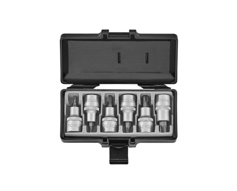 Force 4062 1/2 Bit socket set Torx 6 pieces