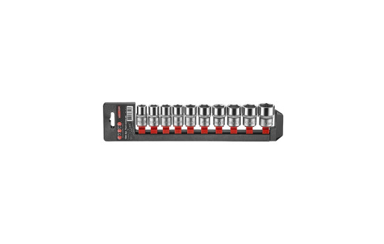 Force Socket Set 1/2" 12-sided 10 pieces