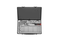 Force Socket Set 1/2" 6-sided 23-piece