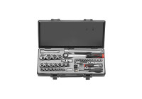 Force Socket Set 1/2" 6-sided 65-piece