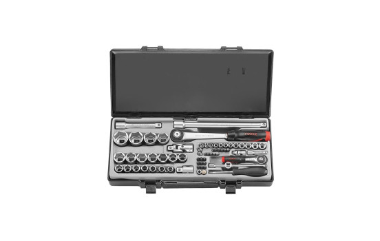 Force Socket Set 1/2" 6-sided 65-piece