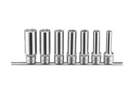 Force Socket Set 1/2" 6-sided long 7 pieces