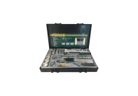 Force Socket Set 1/4" & 1/2" 6-point 87-piece