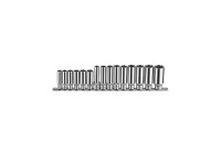 Force Socket Set 3/8" 6-sided 15-piece