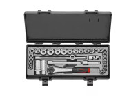 Force Socket Set 3/8" 6-sided 32 pieces