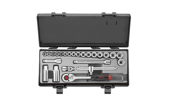 Force Socket Set 3/8" Golf profile 24 pieces, Image 2