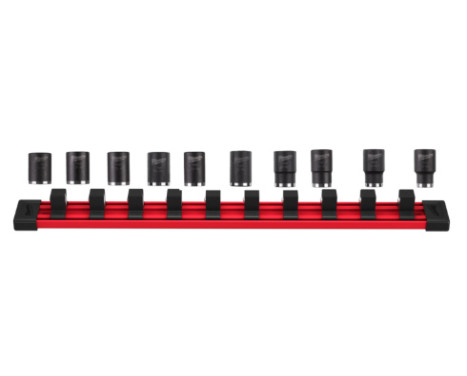 Milwaukee Socket Set 6-sided 10-piece