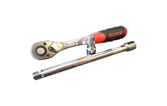 Rooks Ratchet and socket set 1/2" and 1/4" 155-piece, Image 4