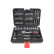 Socket set 1/4" drive 130 pieces