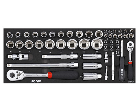 Socket set for top box 4730413 51 pcs.