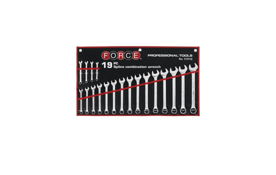 Force Combination Wrench Set 19 Piece, Image 2