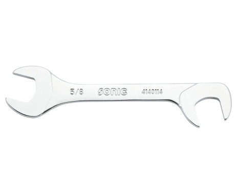 Sonic Double open-end wrench jaw angle 15° and 75° bent short 15/64"