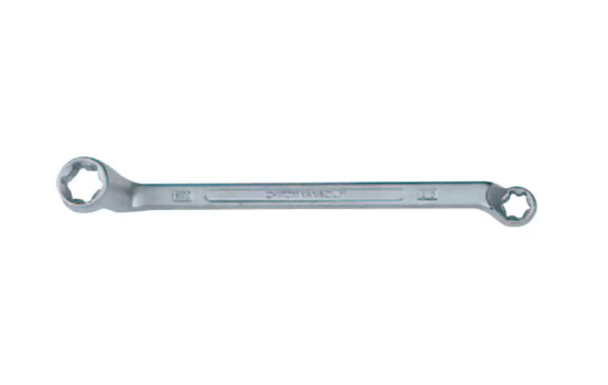 Force 75° angled ring spanner Torx E6 x E8