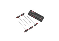 5 piece T-handle hex socket wrench set