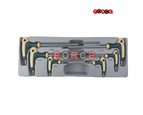 6pc Star & Star tamperproof grip key set