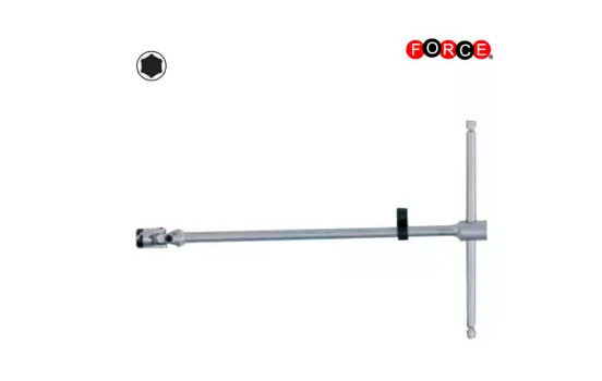 Force 1/2'' Universal t-handle wrench flexible 21