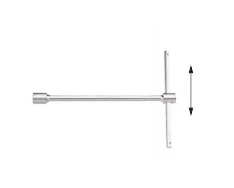 Force T-handle Allen key socket wrench adjustable 7