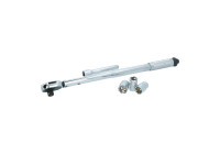 Carpoint 5-piece torque wrench set 40-210Nm