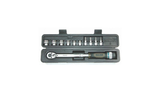 Force Torque wrench & socket set 3/8" 20-110Nm 11-piece, Image 2