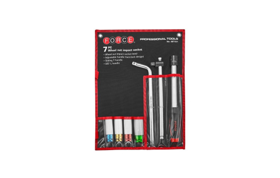 Force 7 Piece Wheel Nut Wrench Set (Bag)