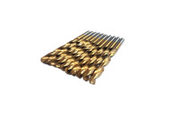 1.0 mm HSS TiN metal drills 10 pieces