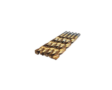 13.0 mm HSS TiN metal drills 5 pieces