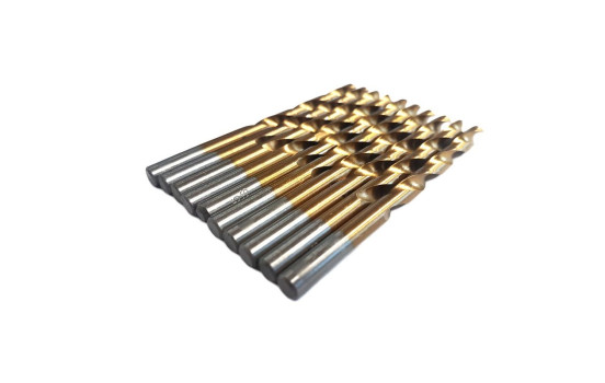 6.0 mm HSS TiN metal drills 10 pieces, Image 5
